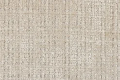 Drehbarer Stuhl BIG GEORGE champagner Chenille Cremona natur Buchenholz mit Armlehnen