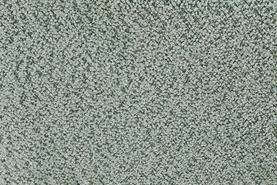 Drehbarer Stuhl PAPILLON salbei Bouclé natur Eiche Massivholz mit Armlehne