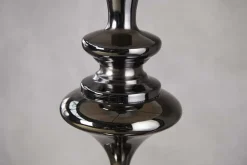 Edle Design Stehlampe LUCIE 160cm schwarz Barock Stil Stehleuchte