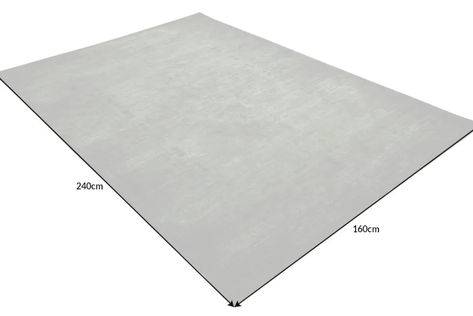 Eleganter Baumwoll-Teppich POP ART 240x160cm smaragdgrün orientalisches Muster