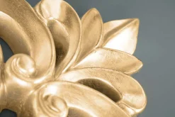 Eleganter Wandspiegel VENICE 75x75cm gold antik Barockstil