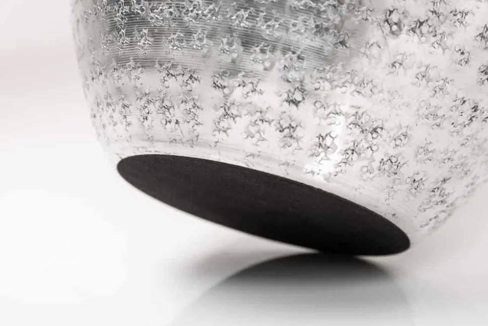 Elegantes Vasen 2er Set ORIENTAL 33cm silber in Handarbeit verziert