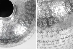 Elegantes Vasen 2er Set ORIENTAL 33cm silber in Handarbeit verziert