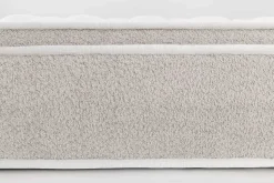 Ergonomische Boxspringmatratze CLOUD FLEX 180x200cm greige Tonnentaschenfederkern H3-4