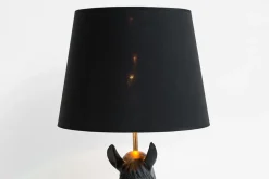 Extravagante Stehlampe BLACK BEAUTY 130cm schwarz Pferdefigur
