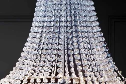 Extravaganter Kronleuchter ROYAL XL 105cm Hängelampe Barock