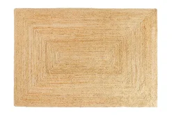 Flachgewebe Teppich PURE NATURE 230x160cm Jute handgewebt