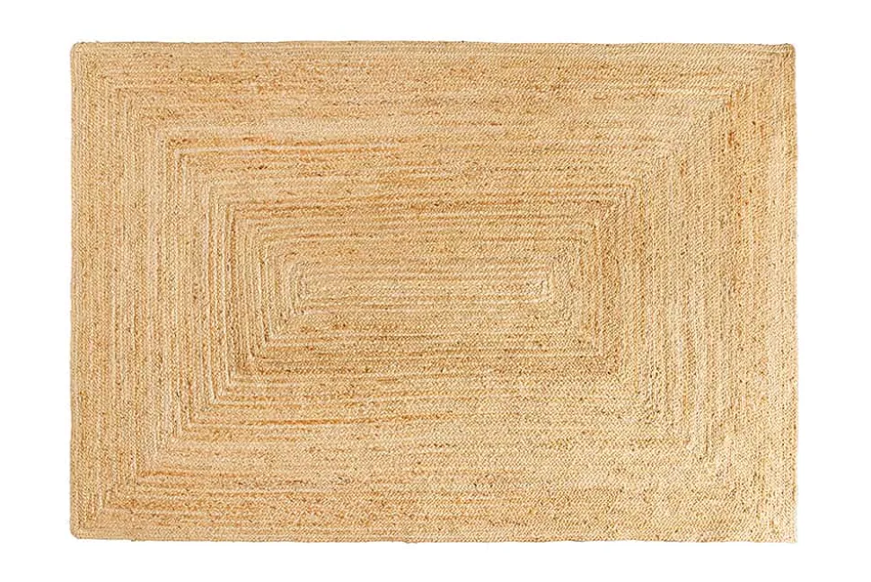 Flachgewebe Teppich PURE NATURE 230x160cm Jute handgewebt