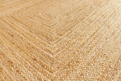 Flachgewebe Teppich PURE NATURE 230x160cm Jute handgewebt