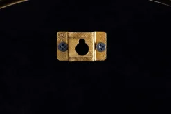 Handgearbeiteter Spiegel DIAMOND L 80cm gold aus Eisen im Retro Design