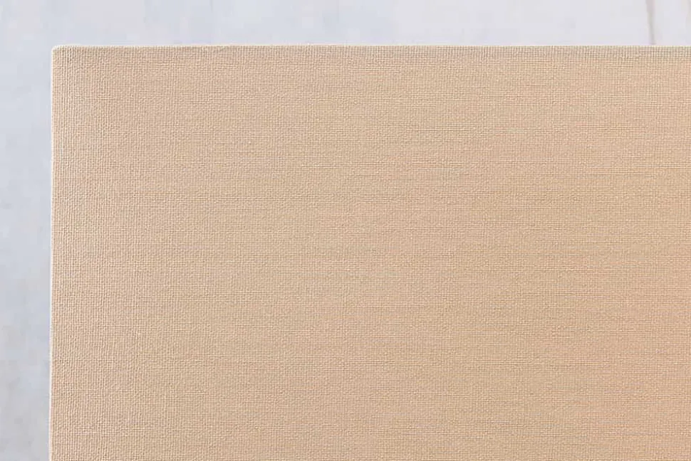 Handgefertigte Tischlampe EUPHORIA 80cm natur Longanholz beige mit Leinenschirm