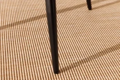 In- und Outdoor Bistro Balkon-Set PARIS schwarz Polyrattan Sitzgruppe inkl. Tisch