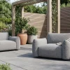 In- und Outdoor Gartensessel SEAHAWK anthrazit Aluminium Olefin 1-Sitzer Sofa wetterfest