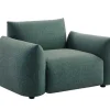 In- und Outdoor Gartensessel SEAHAWK türkis Aluminium Olefin 1-Sitzer Sofa wetterfest