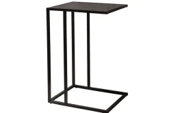 Industrial Beistelltisch SLIM LINE 43cm Esche schwarz Laptoptisch