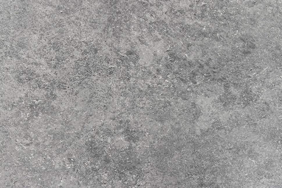 Industrial Esstisch APARTMENT 120cm grau Beton-Design schwarzes Metallgestell
