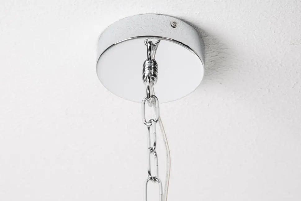 Industrial Hängelampe INDUSTRIAL 45cm silber Chrom Designklassiker