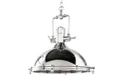 Industrial Hängelampe INDUSTRIAL 45cm silber Chrom Designklassiker