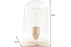 Industrial Tischlampe EDISON 22cm Glühbirne Tischleuchte