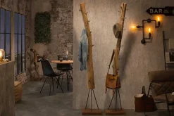 Massive Garderobe HEMINGWAY 200cm Teakholz Kleiderständer