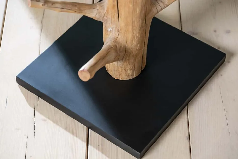 Massiver Garderobenständer TREE NATURE 170cm natur Holz Kleiderständer
