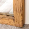 Massiver Spiegel JAVA 180cm natur recyceltes Teakholz hängend oder stehend