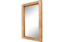 Massiver Spiegel JAVA 180cm natur recyceltes Teakholz hängend oder stehend