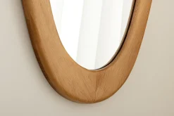 Massiver Wandspiegel ORGANIC 165cm natur Eichenholz-Design