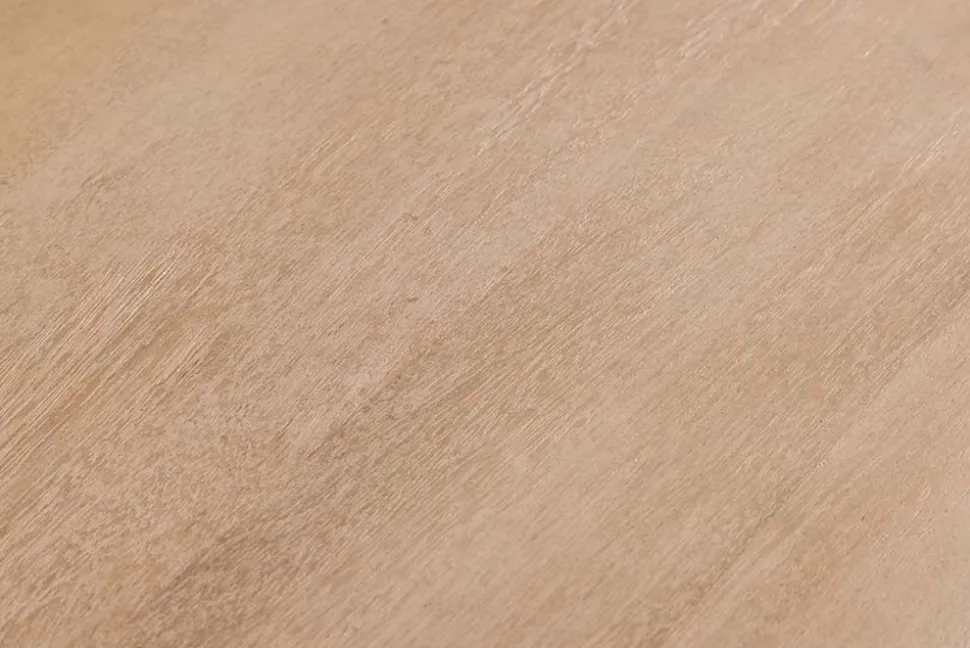 Massives Sideboard ART DECO 170cm weiß gekälkt Mangoholz 3D-Front handmade