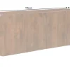 Massives Sideboard BRASIL 175cm braun Mangoholz sechs Fächer
