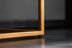 Massives Sideboard SCORPION 180cm schwarz Mangoholz aufwendige 3D Schnitzereien