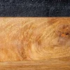 Massives Wandregal MAKASSAR 140cm natur Mangoholz handmade