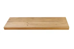 Massives Wandregal PURE 60cm Mango natur cream finish Mangoholz Steckregal