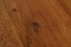 Massivholz Couchtisch MAMMUT 110cm Akazie Baumkante honey finish 3,5cm Tischplatte