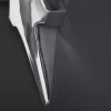 Moderne Design Wanddekoration BULL XL 120cm silber Aluminium Stierkopf