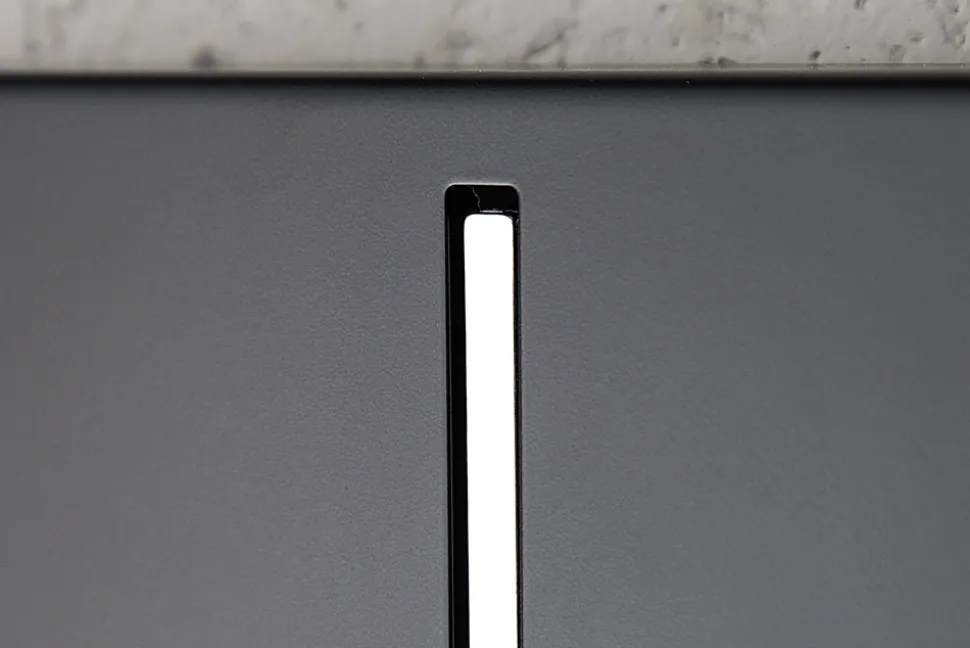 Moderne Design Wandgarderobe ARROW 30cm schwarz mit 3 Haken