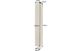Moderne Designer Stehlampe PARIS 120cm gold Stehleuchte
