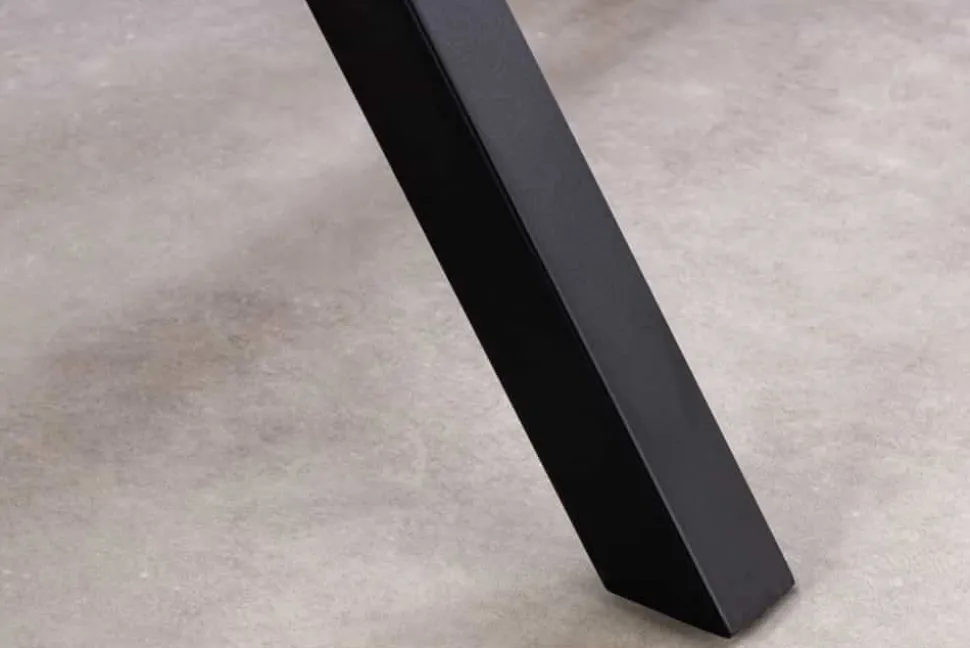 Moderner Esstisch GALAXIE 160cm Aurora Oro schwarz gold sand Keramik