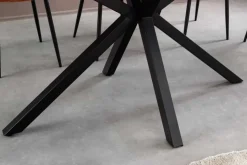 Moderner Esstisch GALAXIE 180cm Aurora Oro schwarz gold sand Keramik