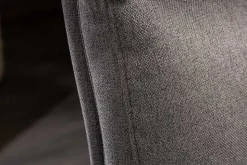 Moderner Freischwinger Stuhl COMFORT grau mit Komfortgriff