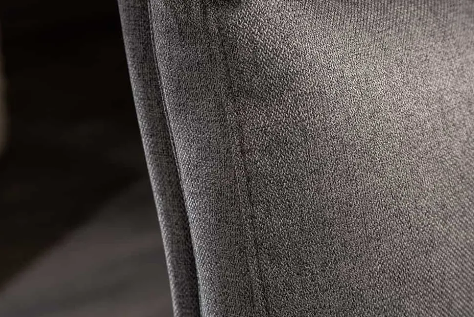 Moderner Freischwinger Stuhl COMFORT grau mit Komfortgriff