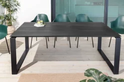 Moderner Gartentisch FLOATING 210cm anthrazit Aluminium In- und Outdoor Esstisch