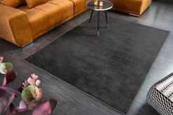 Moderner Teppich COZY CLOUD 230x160cm anthrazit Hochflor Indoor-Teppich Felloptik