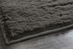 Moderner Teppich COZY CLOUD 230x160cm anthrazit Hochflor Indoor-Teppich Felloptik
