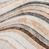 Moderner Teppich EARTH 230x160cm beige grau multicolor Flachgewebe Indoor-Teppich