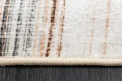 Moderner Teppich EARTH 230x160cm beige grau multicolor Flachgewebe Indoor-Teppich