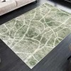 Moderner Teppich JUNGLE 230x160cm grün beige Flachgewebe Indoor-Teppich