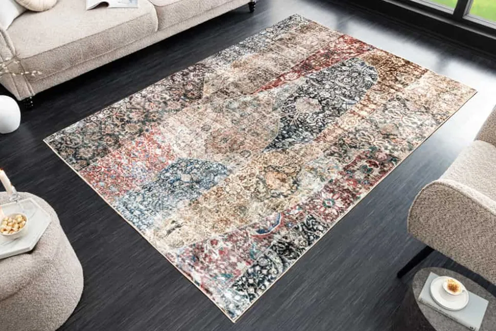 Moderner Teppich LEGENDS 230x160cm multicolor Kurzflor Indoor-Teppich