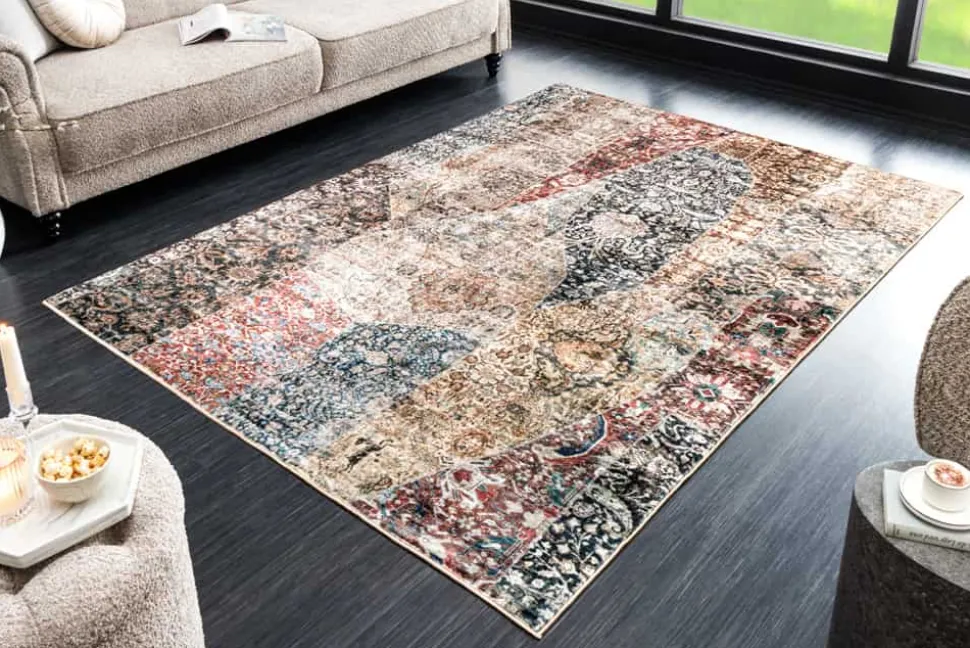 Moderner Teppich LEGENDS 230x160cm multicolor Kurzflor Indoor-Teppich