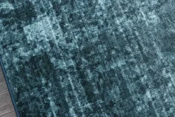Moderner Teppich SOFT TOUCH 230x160cm blau Kurzflor Indoor-Teppich